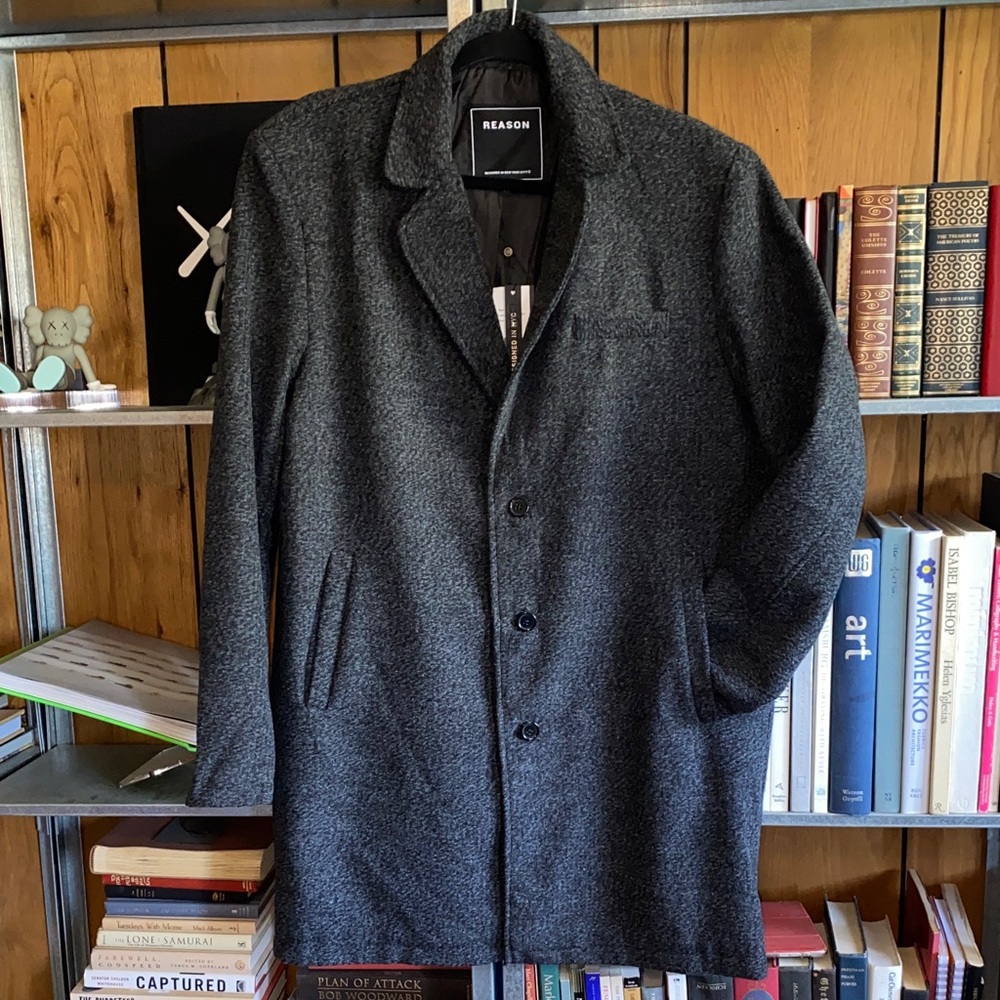 🆕 REASON Men’s Classic Overcoat